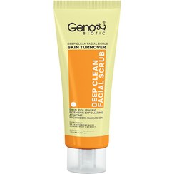 تصویر اسکراب قوی صورت ژنوبایوتیک 120 میلی لیتر Geno Biotic Deep Clean Facial Scrub 120ml