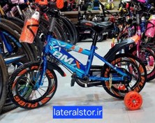 تصویر دوچرخه سایز 12 برند BMX - آبی BMX 12