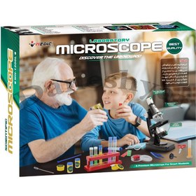 تصویر میکروسکوپ آزمایشگاهی مدیک 1200 برابر | Medic Microscope MH-1200L 