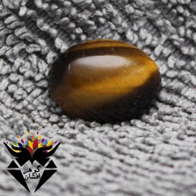 تصویر نگین چشم ببر دامله اصل خوشرنگ کد N_1907 