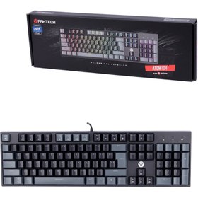 تصویر کیبورد گیمینگ فنتک ATOM104 MK886V2 Blue Switch 