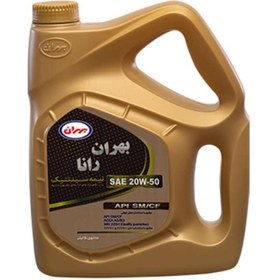 تصویر روغن موتور خودرو بهران مدل Rana SAE 20W50 حجم 4 لیتر روغن موتور خودرو مدل روغن موتور خودرو بهران مدل Rana SAE 20W50 حجم 4 لیتر حجم 4 لیتر لیتر