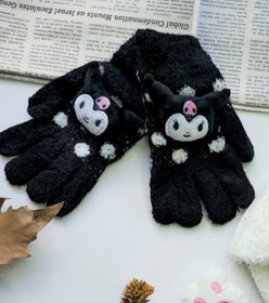 تصویر دستکش بافت کرومی 