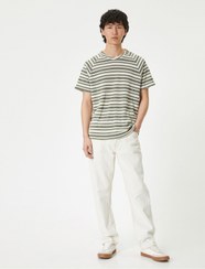 تصویر تیشرت مردانه سبز کوتونKoton | 4SAM10865HK اورجینال 