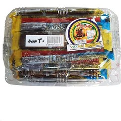 تصویر لواشک یخمکی نامیک بسته ۳۰ عددی طعم زردآلو 