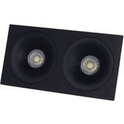 تصویر چراغ سقفی توکار شعاع SH-6001 