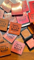 تصویر رژگونه کرمی پاستل مدل ۴۵ 