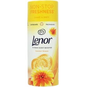 تصویر دانه های خوشبو کننده لباس (بوستر) لنور رایحه نسیم دریایی حجم 176 گرم Lenore clothes freshener