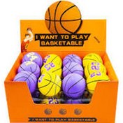 تصویر توپ سیلیکونی بسکتبال 