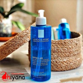 تصویر ژل شستشوی پوست چرب افکلار لاروش پوزای حجم 400 میل LA ROCHE-POSAY Effaclar Purifying Foaming Gel 400ml