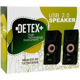 تصویر اسپیکر با سیم دیتکس پلاس مدل DS-93 Detex Plus DS-93 Wired Speaker