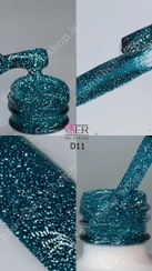 تصویر لاک ژل ناخن اسر (oser) مدل دیسکو کد D11 OSER LAK