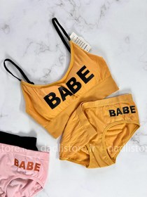 تصویر ست نیمتنه و شورت BABE - FREE / BABE SET