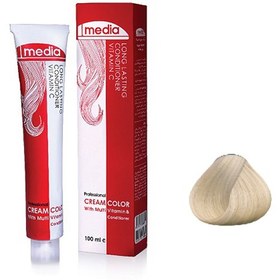 تصویر رنگ مو مدیا سری صدفی 