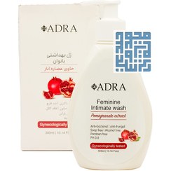 تصویر ژل بهداشتی بانوان حاوی عصاره انار آدرا Adra Genital Cleansing Gel With Pomegranate Extract