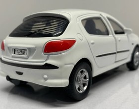 تصویر پژو 206 - سفید Peugeot 206