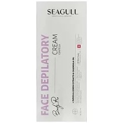 تصویر کرم موبر صورت سی گل مناسب انواع پوست ۵۰ میلی لیتر Seagull Face Depilatory Cream 50 ml
