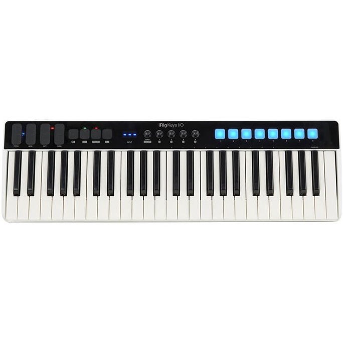 خرید و قیمت میدی کنترلر و کارت صدا IK Multimedia iRig Keys I/O 49