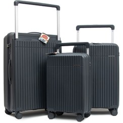 تصویر ست چمدان راپیدو مدل ۸۰۵۰ رنگ خاکستری Rapido suitcase set, model 8050,gray