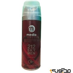 تصویر ﺍﺳﭙﺮﯼ خوشبو کننده ﺑﺪﻥ مردانه مدیا مدل Sky212 حجم 200 میلی لیتر Media deodorizing spray for men's body, Sky212 model, volume 200 ml