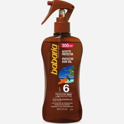 تصویر اسپری برنزه کننده هویج spf 6 باباریا 