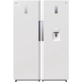 تصویر یخچال فریزر دوقلو 40 فوت دوو مدل SRI/SFI-20MW - استیل 