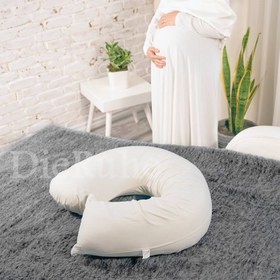 تصویر بالش بارداری دی روحه مدل L-SHAPE ا Die Ruhe L-SHAPE Pregnancy Pillow Die Ruhe L-SHAPE Pregnancy Pillow