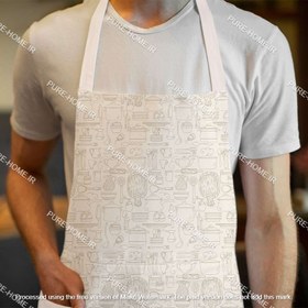 تصویر پیشبند وسایل آشپزی 