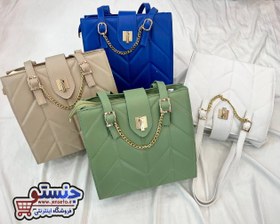 تصویر کیف زنانه مجلسی زنجیر دار جدید women bag کد 4286 