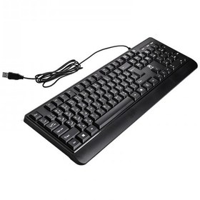 تصویر کیبورد باسیم P-net مدل KB.400 - مشکی - RYL 