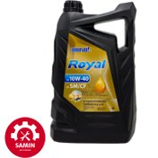 تصویر روغن موتور ایرانول رویال ۱۰W40 چهار لیتری گرید SM 