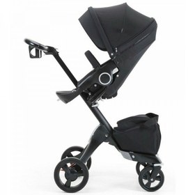 تصویر ست كالسكه و کریر stokke xplory رنگ deep blue 