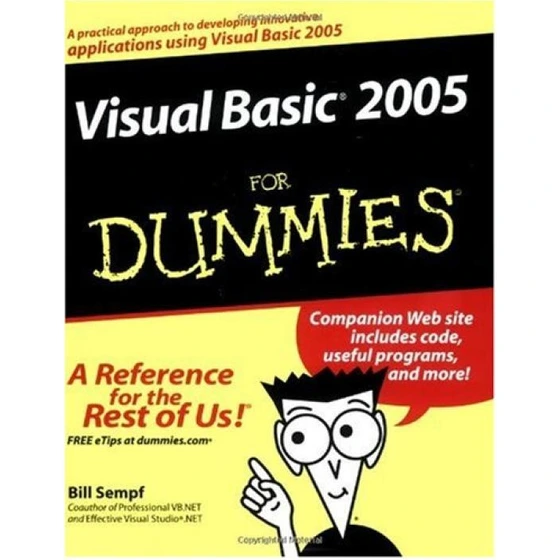 خرید و قیمت دانلود کتاب Visual Basic 2005 For Dummies | ترب