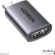 تصویر مبدل Type C به DisplayPort یوگرین US321 Ugreen US321 Type C To Display Port Converter