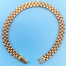 تصویر دستبند رولکس 3 رج 