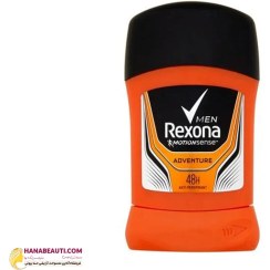 تصویر استیک ضد تعریق مردانه رکسونا مدل Adventure حجم 50ml Rexona Adventure Stick Anti-perspirant For Men 50ml