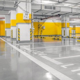 تصویر اپوکسی کف پارکینگ 