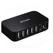 تصویر هاب یو اس بی دی لینک مدل DUB-H7 Hub USB D-Link DUB-H7 7-Port