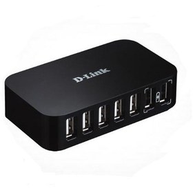 تصویر هاب یو اس بی دی لینک مدل DUB-H7 Hub USB D-Link DUB-H7 7-Port