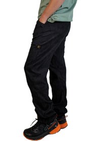 تصویر شلوار مگا Yugi- مخمل کبریتی مشکی 