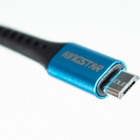 تصویر کابل شارژ اندروید KingStar مدل K125A - آبی ا KingStar Android charging cable model K125A - blue KingStar Android charging cable model K125A - blue