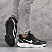 تصویر کفش اسپرت نایک سفید مشکی مردانه جدید نایک زوم مردانه