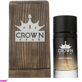 تصویر ادوپرفیوم کراون استار (Crown Star) مدل Black Afgano حجم 100 میلی‌ لیتر 