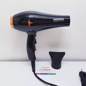 تصویر سشوار فیلیپس مدل TORNADO X2 کراتینه سالنی همراه با ۱۰ عدد شانه و دیسپانسر 