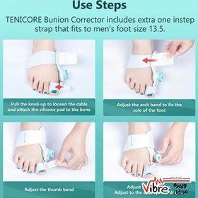 تصویر اصلاح کننده انگشت شست پا مدل TENICORE Bunion Corrector TE001 