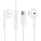 تصویر هندزفری سیمی اصلی تایپ سی هواوی Huawei LC 0296 Type-C Headphones 