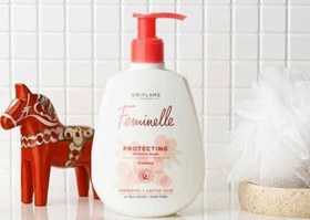 تصویر ژل شستشوی بانوان فمینله اوریفلیم Feminelle Refreshing Intimate Wash