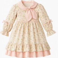 تصویر پیراهن مخمل کبریتی یقه پاپیون 