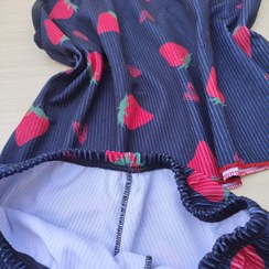 تصویر ست کراپ و شورتک کبریتی برند RIJAN - فری سایز 36 تا 44 