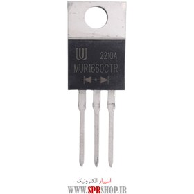 تصویر دیود فست MUR 1660CTA(R) DIODE FAST MUR 1660CTA(R)